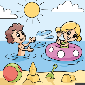 How to Draw a Summer Day Featured Image