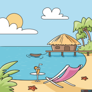 How to Draw a Summer Vacation Featured Image