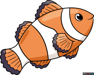 How to Draw an Easy Clownfish Featured Image
