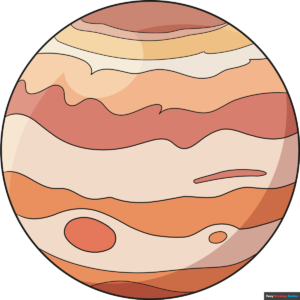 How to Draw Jupiter Featured Image