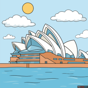 How to Draw the Sydney Opera House Featured Image