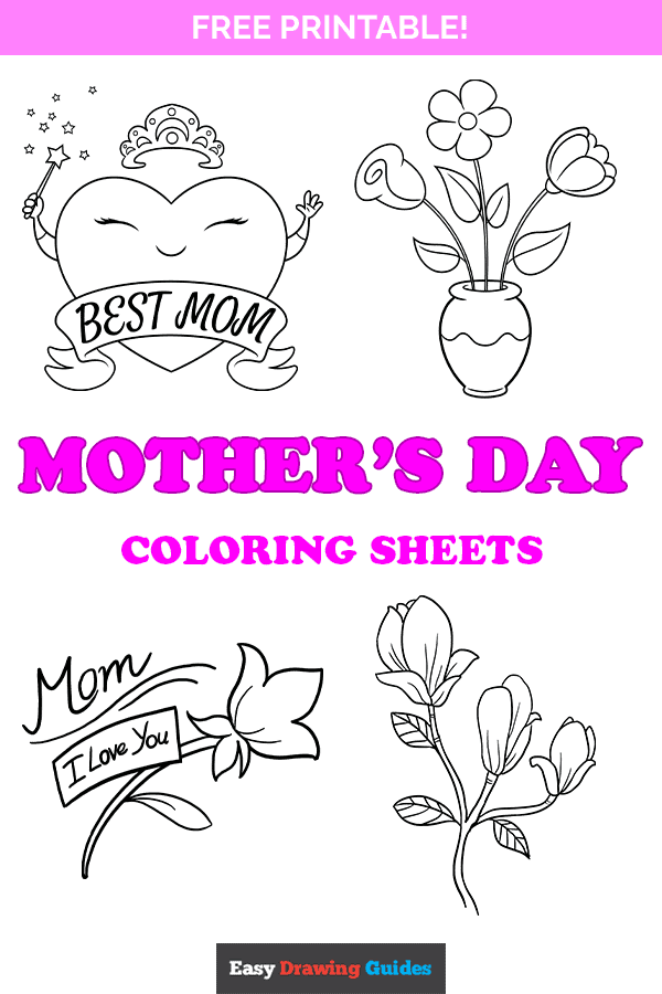 Free Printable Mother's Day Coloring Pages for Kids