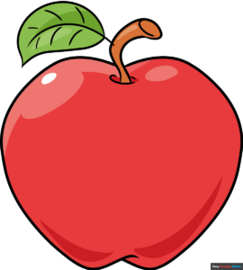 How to Draw a Cartoon Apple Featured Image