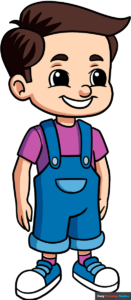 How to Draw a Cartoon Boy Featured Image