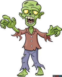 How to Draw a Cartoon Zombie Featured Image
