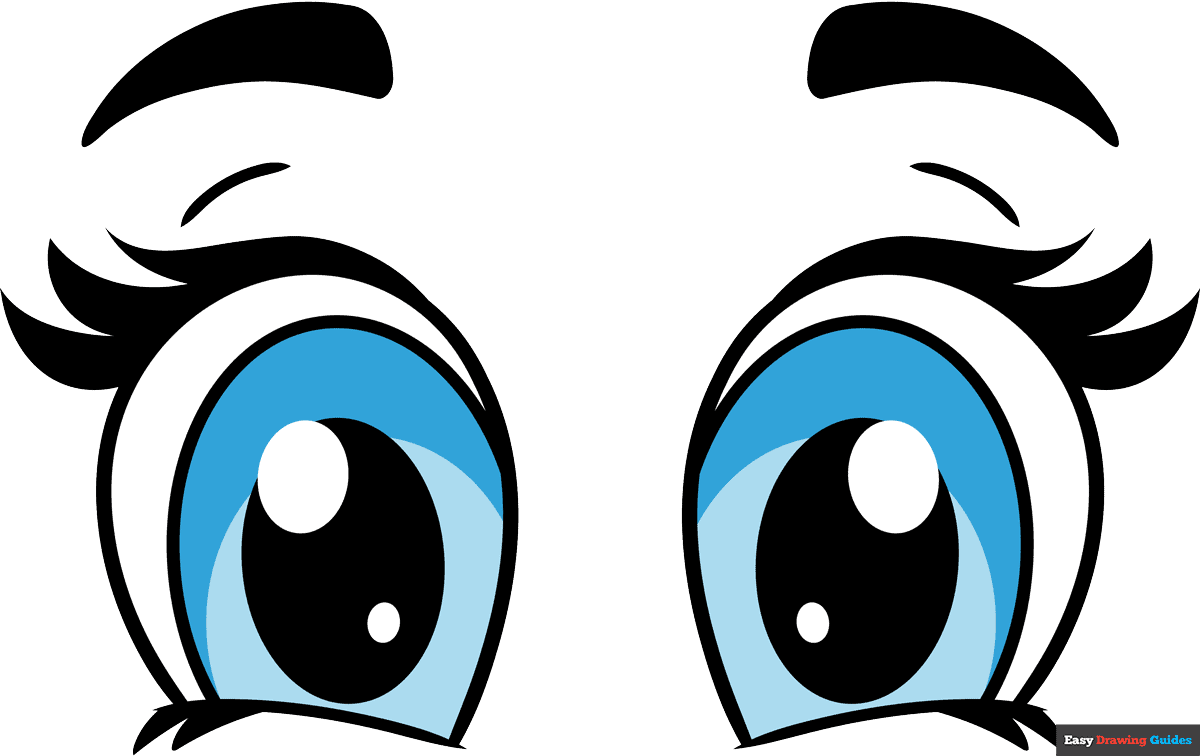 How To Draw Eyes Cartoon Style Cartoon Eyes Popping