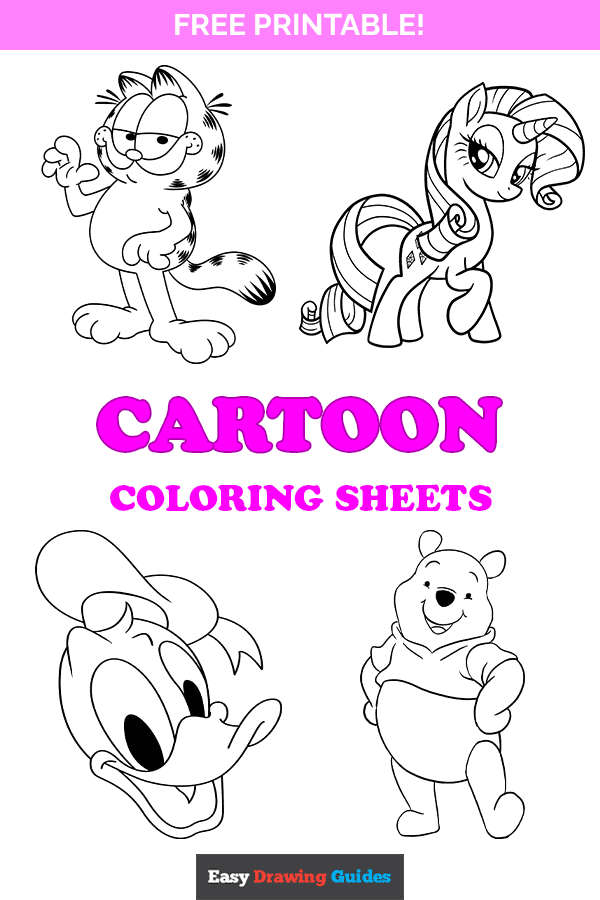 Free Printable Cartoon Coloring Pages For Kids Free Printable Cartoon Coloring Pages For Kids