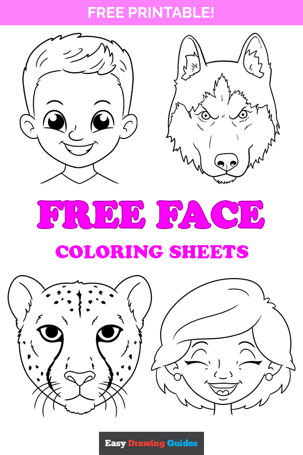 Free Printable Face Coloring Pages For Kids 49 OFF