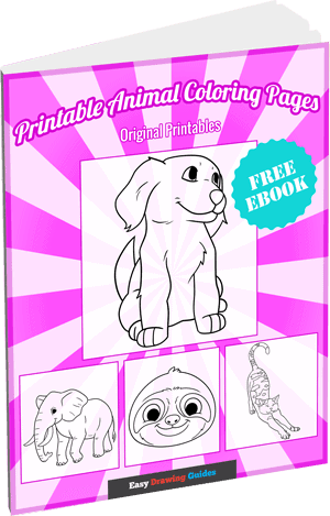 Printable Animal Coloring Pages - Easy Drawing Guides