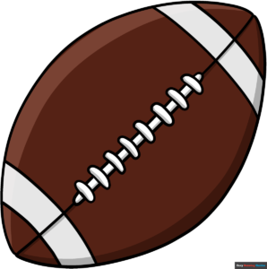 How to Draw a Cartoon Football Featured Image