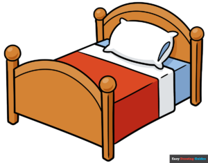 How to Draw a Cartoon Bed Featured Image