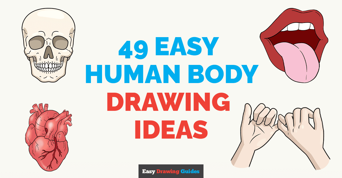 49 Easy Human Body Drawing Tutorials