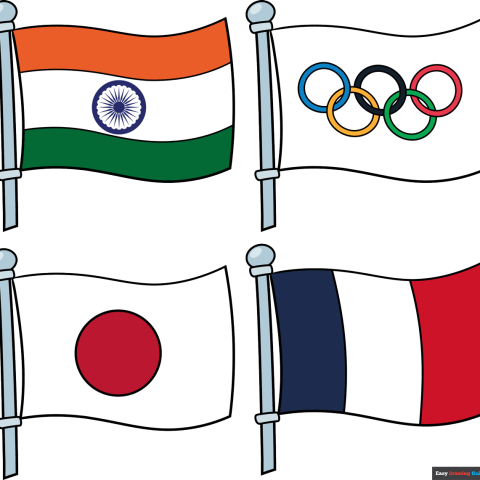How to Draw a Flag Featured Image