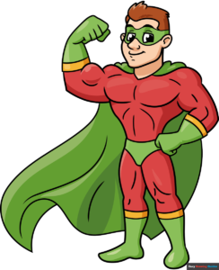 How to Draw a Superhero Featured Image