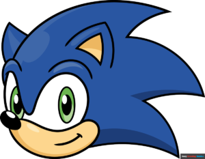 How to Draw an Easy Sonic Face Featured Image