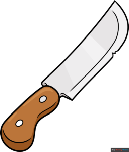 How to Draw a Cartoon Knife Featured Image