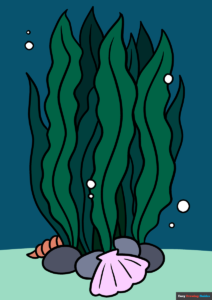How to Draw Seaweed Featured Image