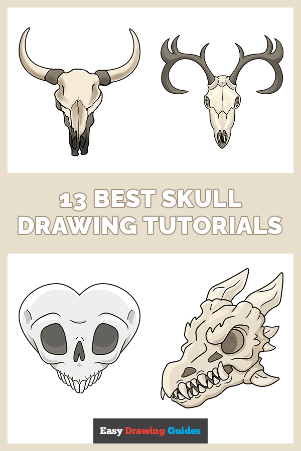 best skull drawings