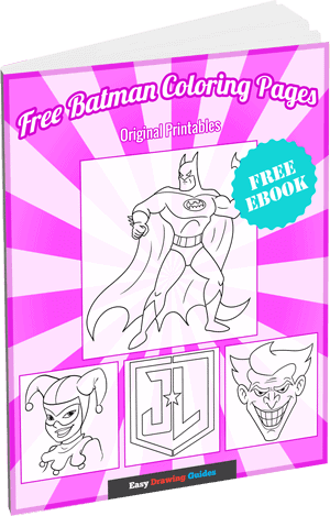 Batman Coloring Pages - Easy Drawing Guides