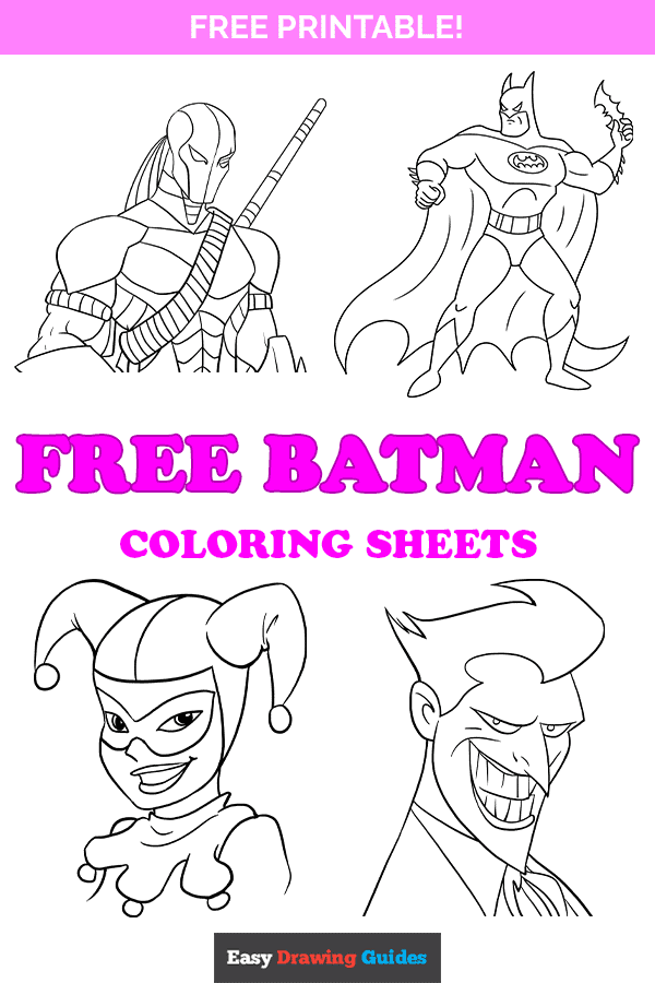 Batman Coloring Book for Kids: Coloring All Your Favorite Batman