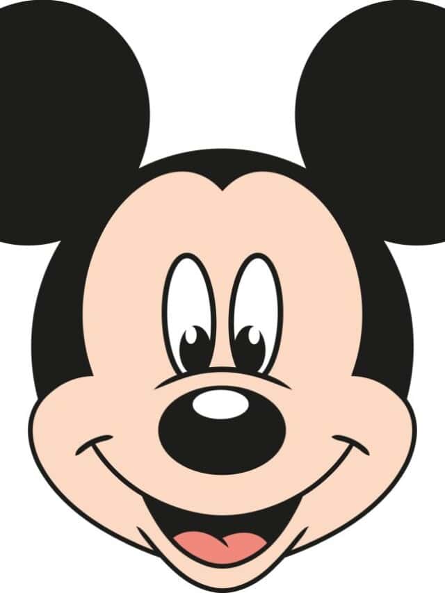 easy Mickey Mouse drawing tutorial - web story - step11