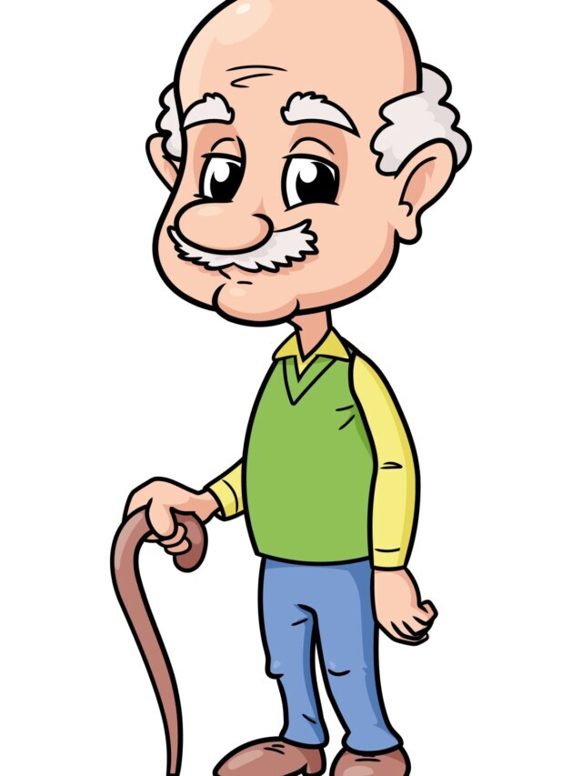 Easy Grandpa Step-by-Step Drawing Tutorial