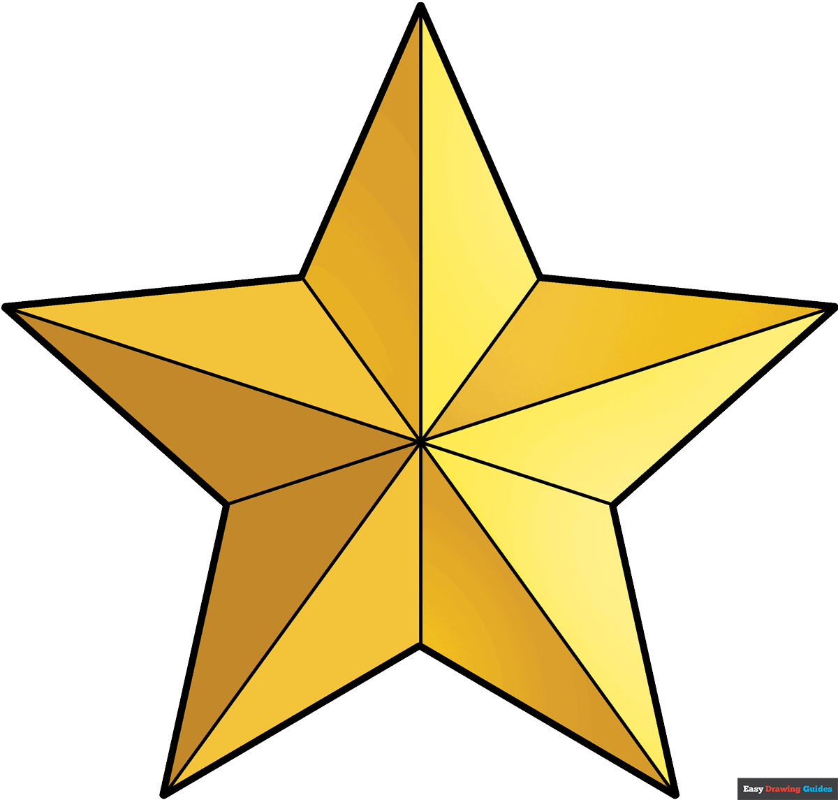 How To Draw A Star Outline