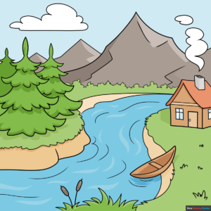 How to Draw Scenery Featured Image