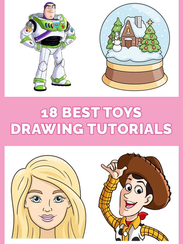 18 best toys Drawings Tutorials Pinterest Image