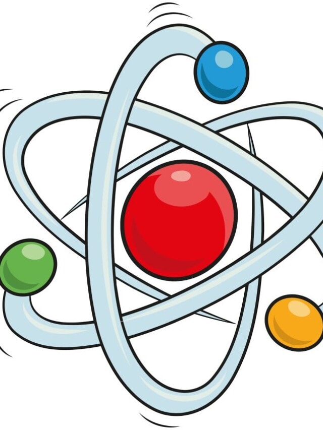 Atom drawing tutorial - web story - complete