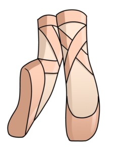 Ballet Shoes drawing tutorial - web story - complete