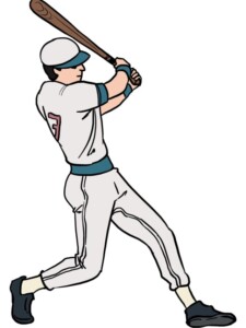 Baseball Player drawing tutorial - web story - complete