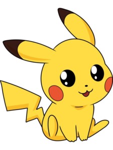 Cute Chibi Pikachu Pokemon drawing tutorial - web story - complete