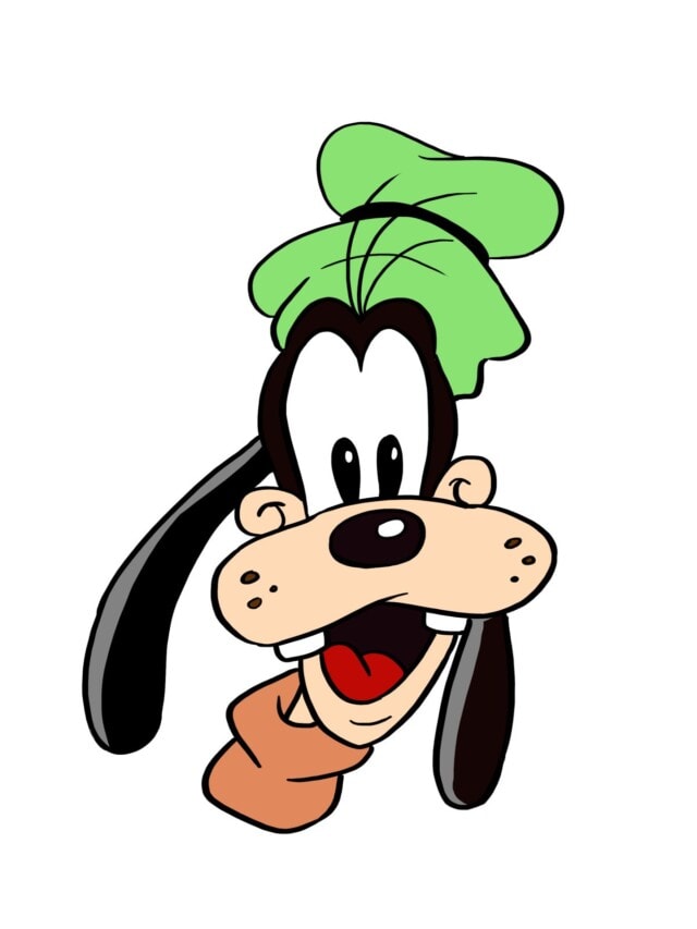 Goofy drawing tutorial - web story - complete