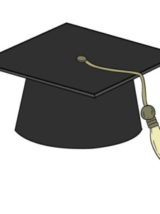 Graduation Cap drawing tutorial - web story - complete