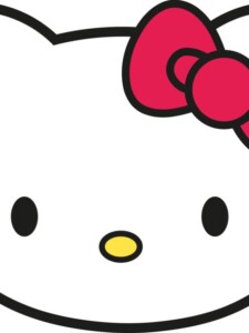 Hello Kitty Face drawing tutorial - web story - complete