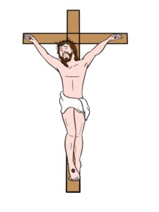 Jesus on the Cross drawing tutorial - web story - complete
