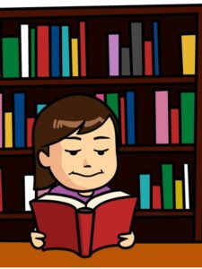 Library drawing tutorial - web story - complete