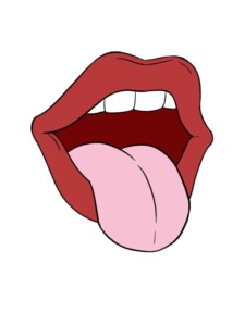 Mouth and Tongue drawing tutorial - web story - complete