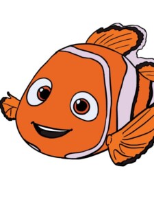 Nemo drawing tutorial - web story - complete
