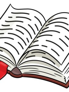 Open Book drawing tutorial - web story - complete