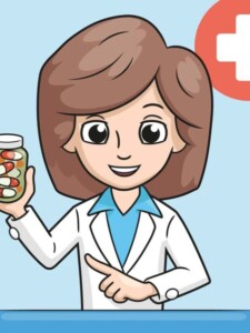 Pharmacist drawing tutorial - web story - complete