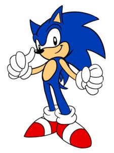 Sonic the Hedgehog drawing tutorial - web story - complete