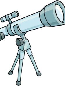 Telescope drawing tutorial - web story - complete