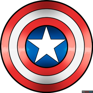 How to Draw Captain America's Shield Featured Image