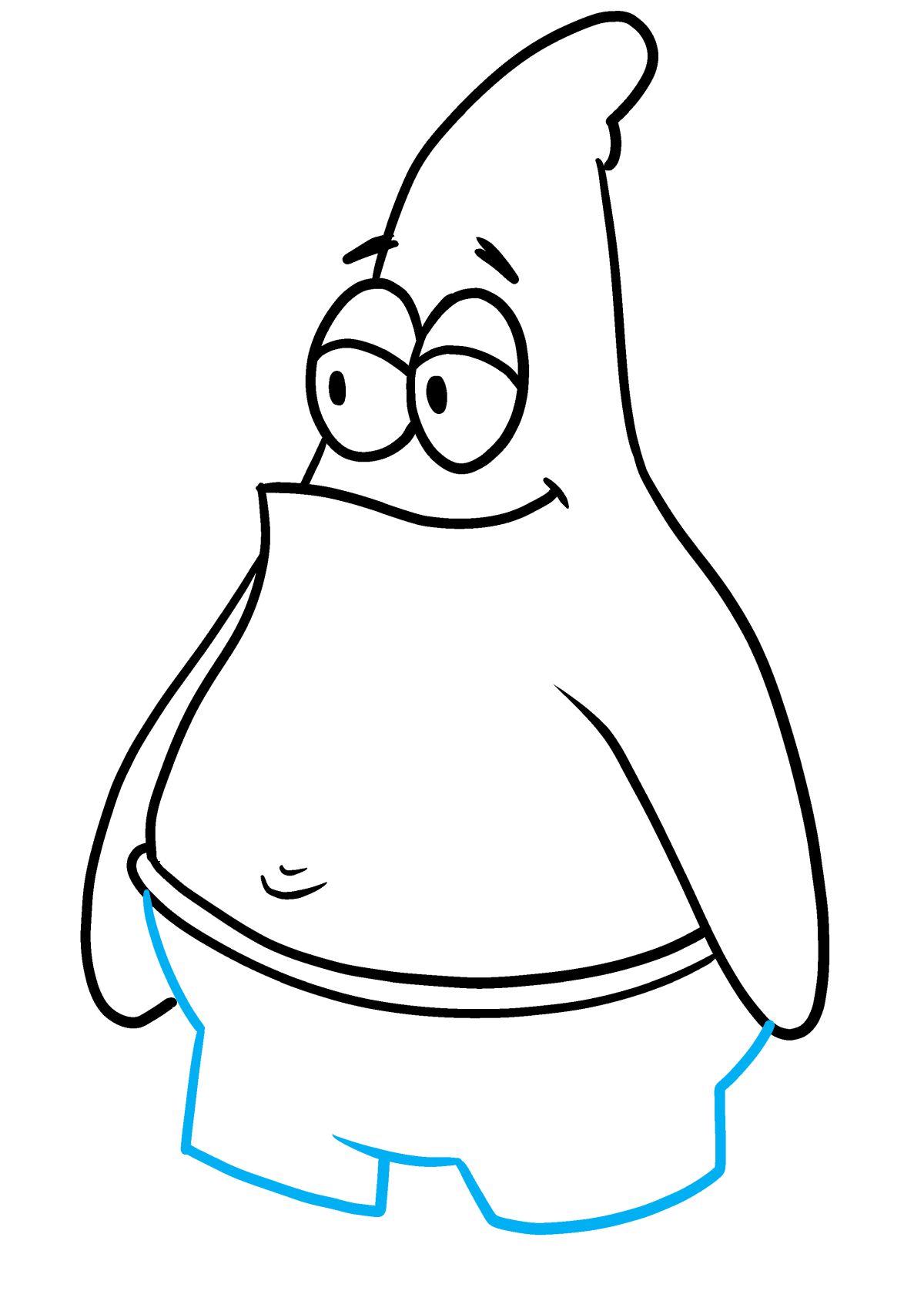 Simple Patrick Come Disegnare Patrick Spongebob Passo Dopo Passo Semplice E Facile