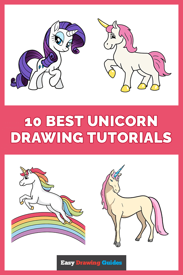 10 Easy Unicorn Drawing Tutorials for Kids