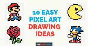 10 Easy Pixel Art Drawing Tutorials for Kids Featured Image
