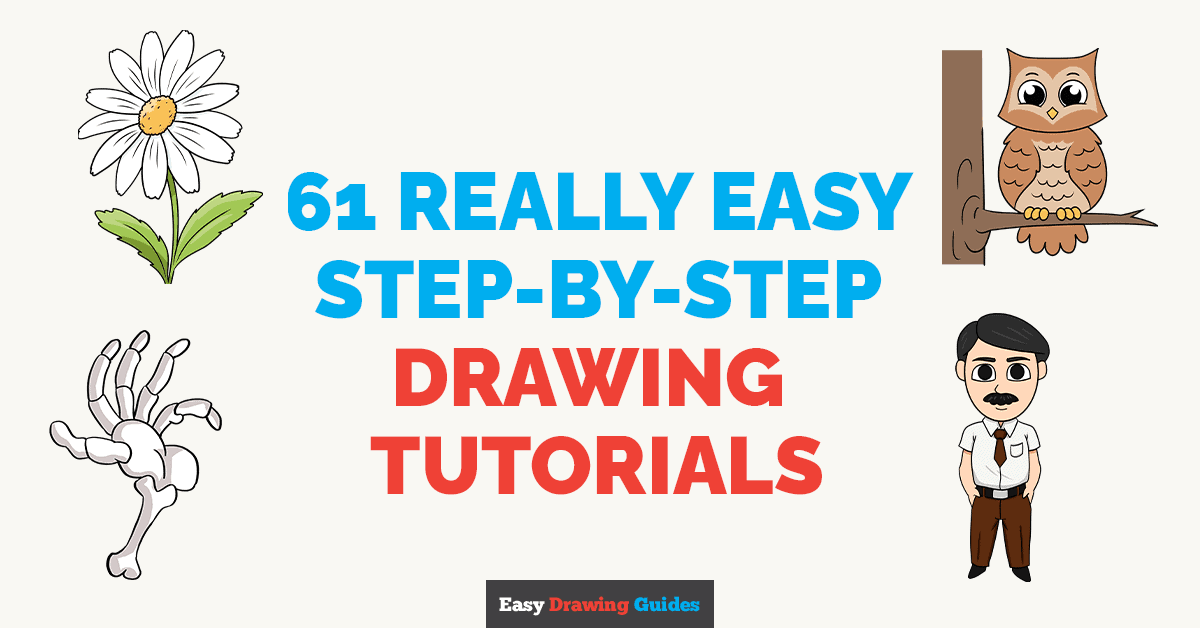 How To Draw Cute Stuff For Kids 33 Simple and Easy Step-by-Step Guide