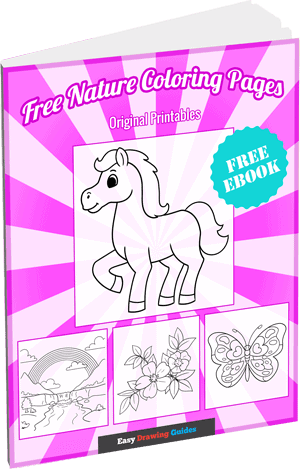 Free Nature Coloring Pages - Easy Drawing Guides